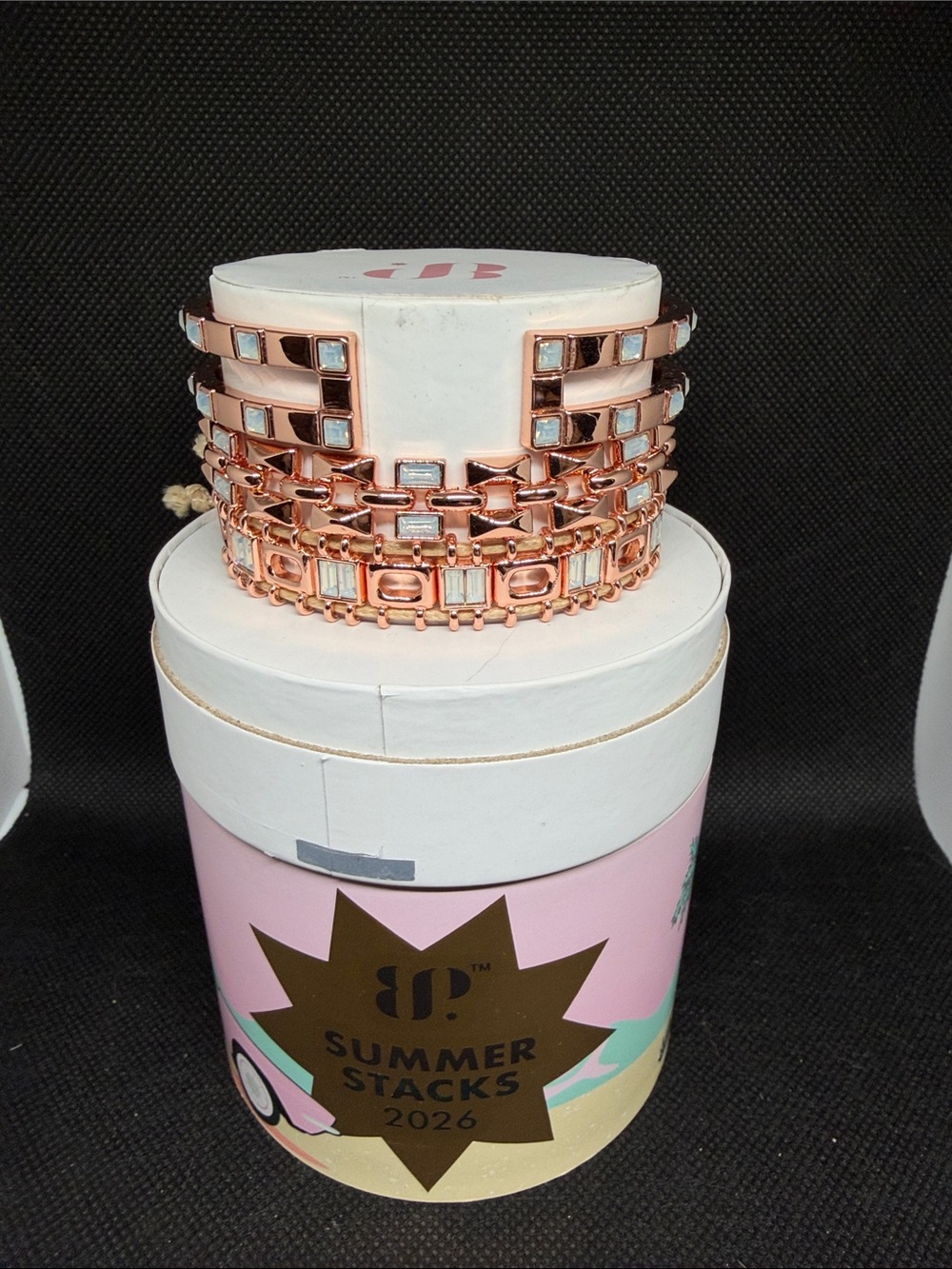 Rose Gold Bracelet Stack: Summer 26
